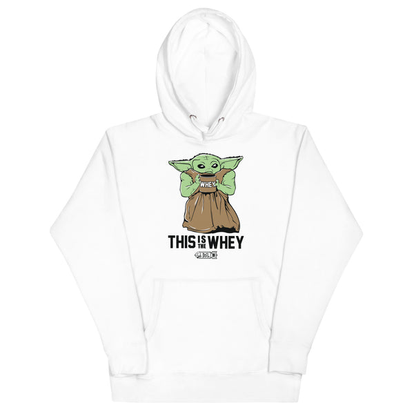 THIS IS THE WHEY BABY GROWDA Hoodie DomMerch