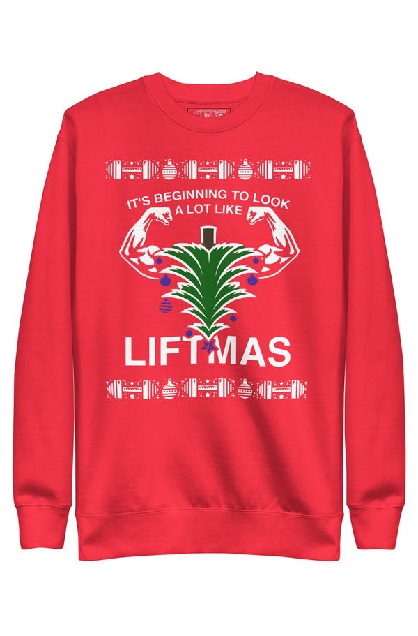 Beginning to Look Like Liftmas X-Mas Crewneck Sweatshirt