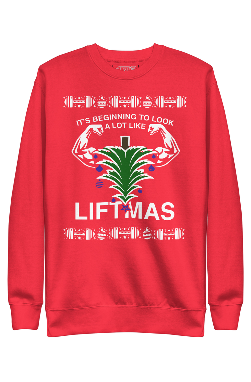 Beginning to Look Like Liftmas X-Mas Crewneck Sweatshirt