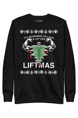 Beginning to Look Like Liftmas X-mas Crewneck Sweatshirt