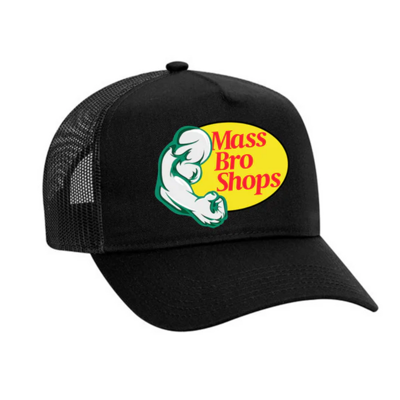 BSL Mass Bro Shops Trucker Hat  - Black