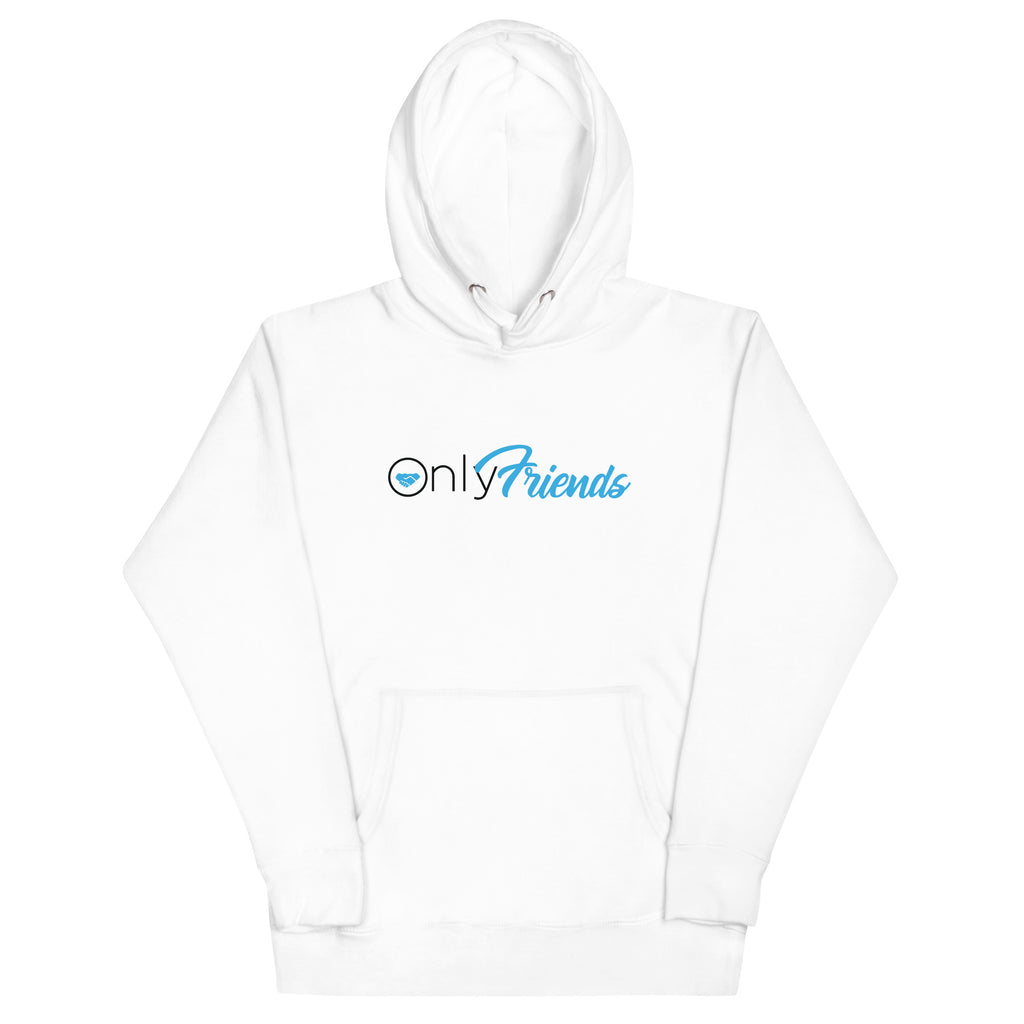 White friends shop hoodie