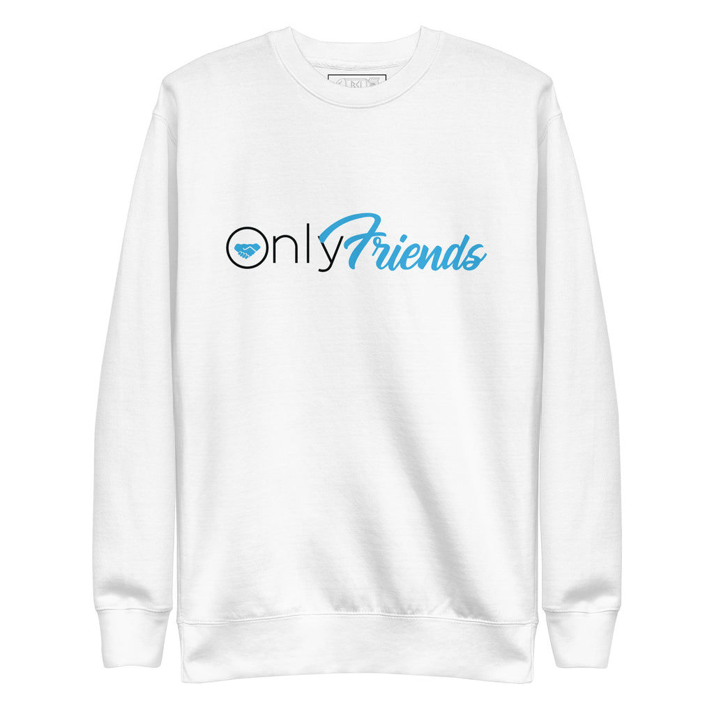 DomMerch Only Friends Crewneck Sweatshirt White XL