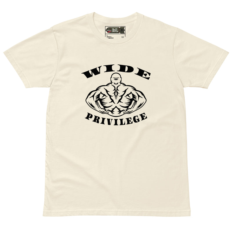 WIDE PRIVILEGE t-shirt