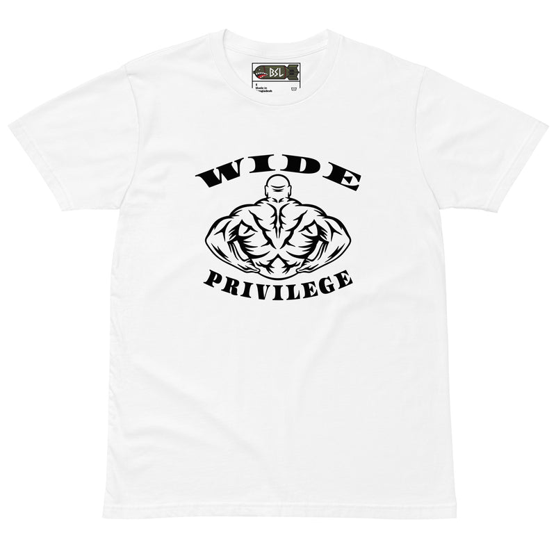 WIDE PRIVILEGE t-shirt