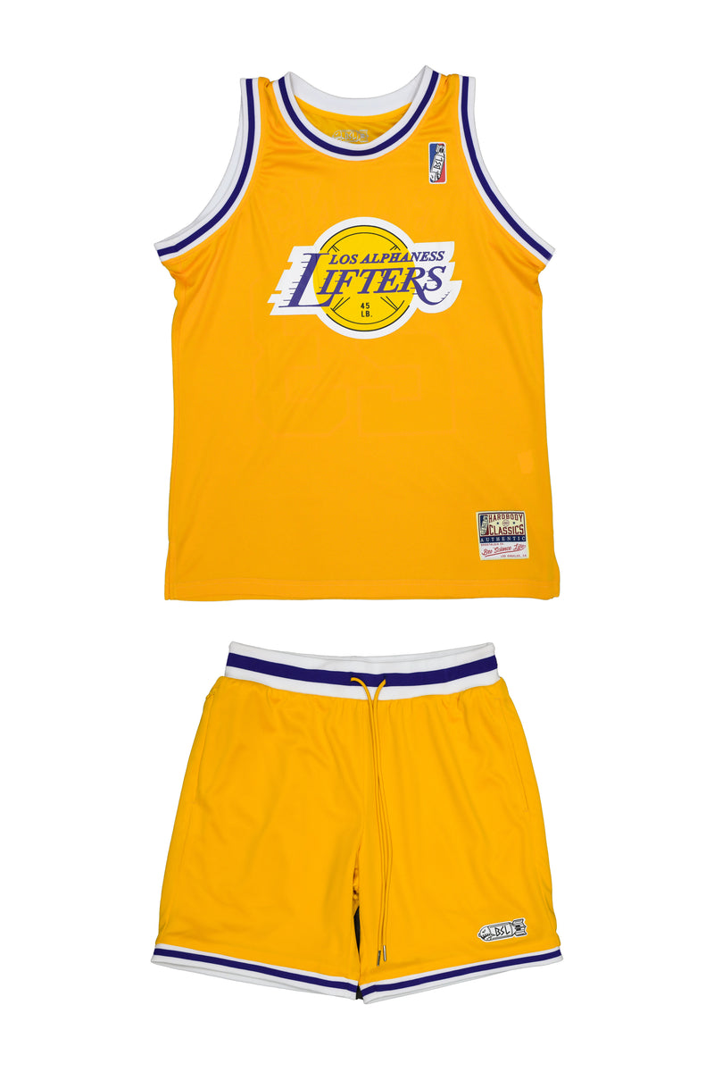BSL Lifters Basketball Jersey Tank BSL303 - Yellow – DomMerch